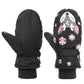 American Trends Kids Snow Gloves For Toddler Winter Mittens Warm Ski Boy Girl Kids Mittens Gloves Black Fox S