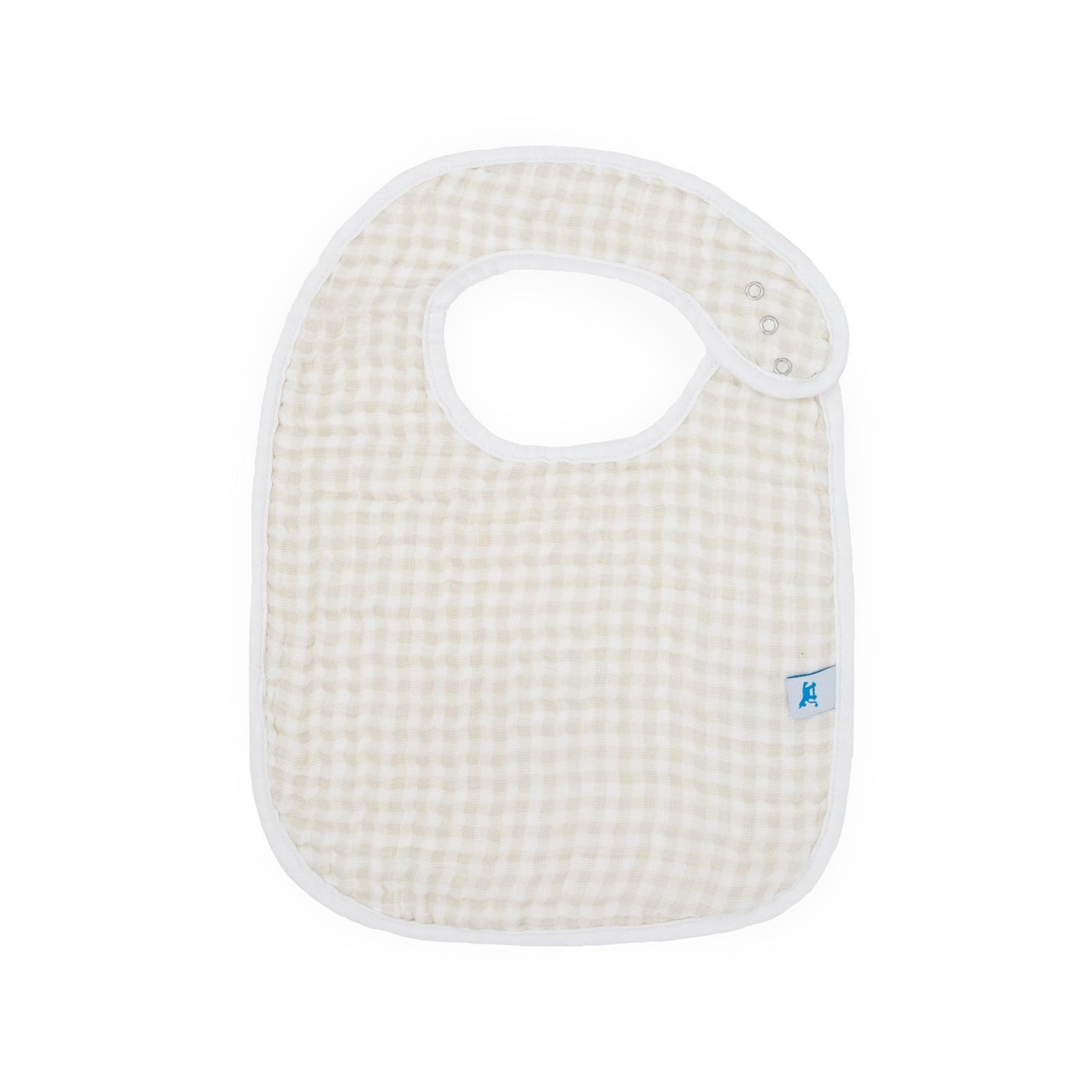 Little Unicorn Premium Classic Bib 3 Pack | Adjustable As Baby Grows | Soft Fabric On Skin | Great For First Time Eaters (Georgi