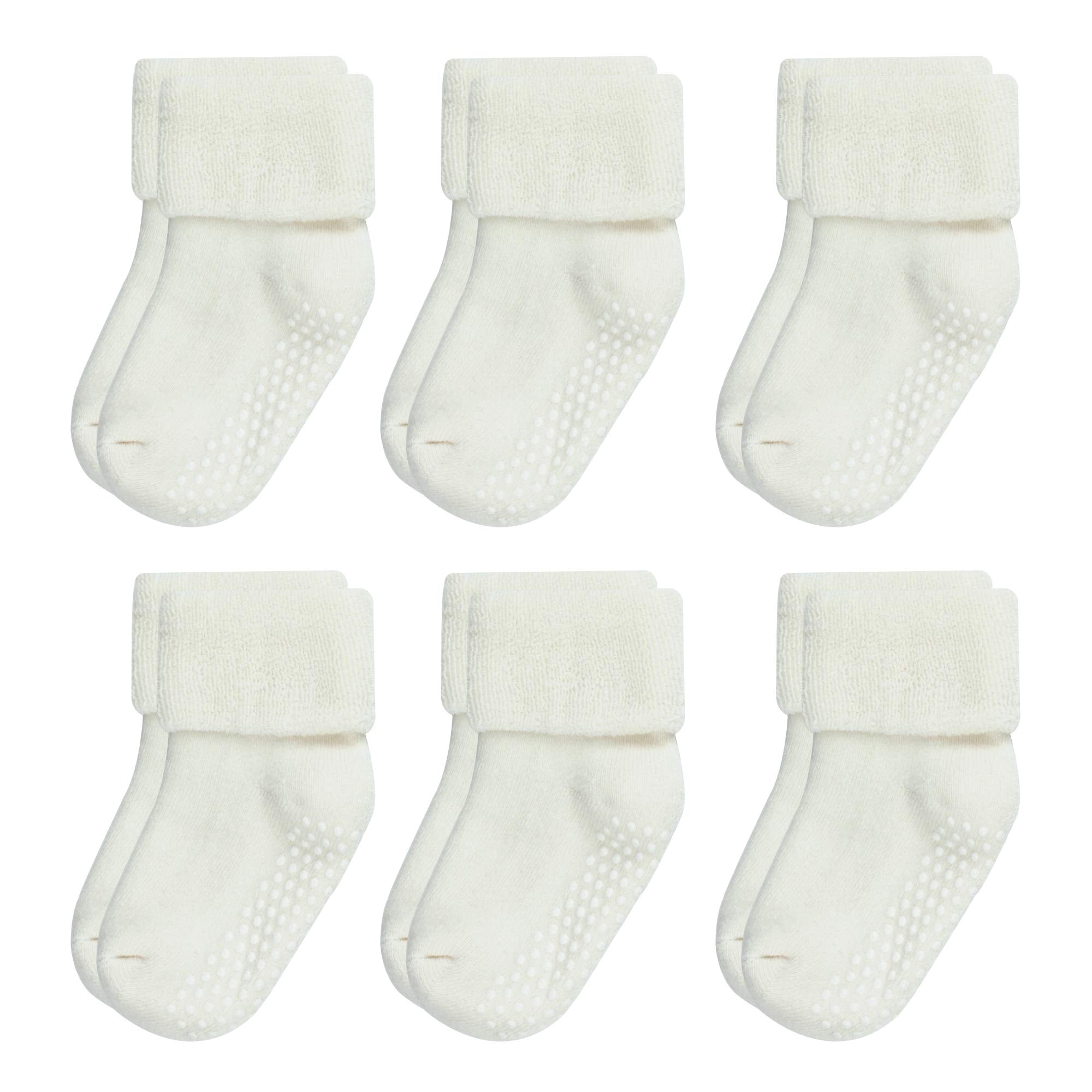 Vwu Baby Toddler Kids Ankle Crew Socks With Grips Unisex Warm Thick Co – Cutebab WBBAPB08KDP5SFD
