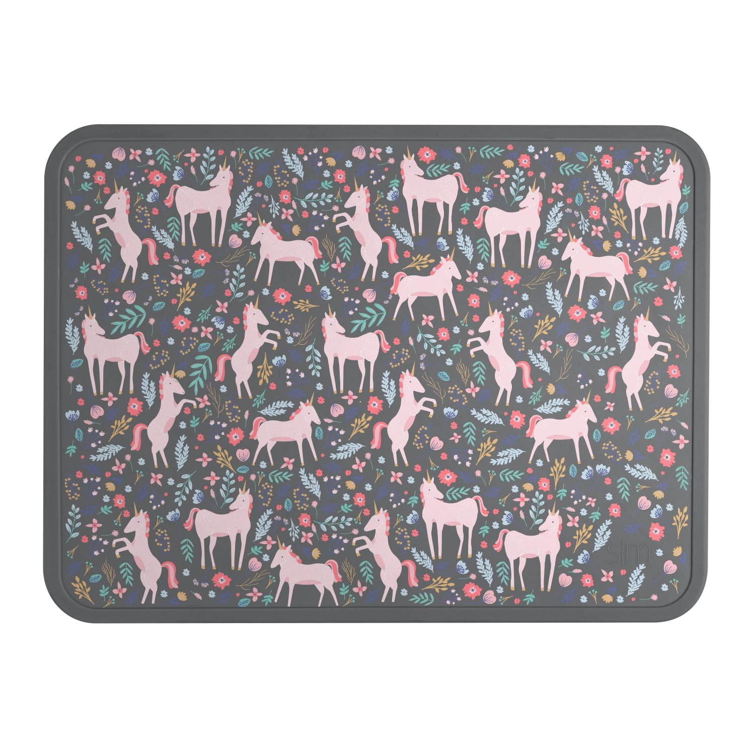 Simple Modern Silicone Placemat for Baby, Toddlers, Kids | Non-Slip Baby Eating Table Food Mat for Restaurants and Dining Table 