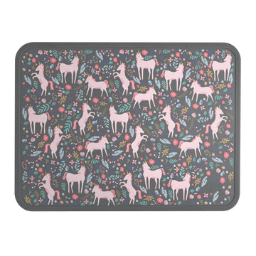 Simple Modern Silicone Placemat for Baby, Toddlers, Kids | Non-Slip Baby Eating Table Food Mat for Restaurants and Dining Table 