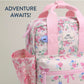 Itzy Ritzy Toddler Backpack - Daycare Bag - Features Adjustable Shoulder Straps, 2 Side Pockets & Spacious Interior With Wipeabl