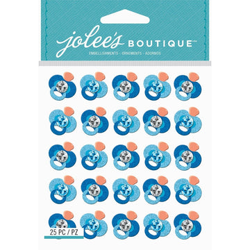 Jolee'S Boutique 0015586967920 Jolly Boutique Blue Glttr Pacifier Rpt Bq16 , Other