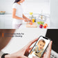 Yeluor 2K Baby Monitor, Baby Monitor With Camera And Audio, 5' Color Display, Infrared Night Vision, 2-Way Talk, Temperature &