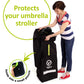 Volkgo Umbrella Stroller Bag For Airplane Gate Check Bag For Single Umbrella Strollers Durable And Lightweight Water Resistant,