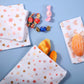 Paterr 4 Pcs Sandwich Bag Reusable Zipper Snack Bags Washable Food Safe Lunch Bags For Kids Students Adults Food (Rainbow)