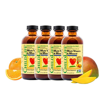 Childlife Essentials Kids Multivitamin & Mineral - Kids Vitamins, Liquid Multivitamin For Kids, Toddler Multivitamins, Liquid Vi