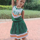 Kakalver Cheerleader Costume For Girls Cheerleader Outfit For Halloween Dress Up Cheerleader Gifts