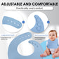 Bluet B - Set Of 3 Waterproof Silicone Baby Bibs - Bpa Free Silicone Baby Bib - Flexible And Soft - Adjustable And Portable With