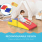 Soozier 2 Piece Climb And Crawl Activity Play Set Soft Secure Foam Playset For Toddler Preschooler Indoor Play Equipment Baby Le