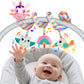 Car Seat Toys for Infants 0-6 months, Spiral Hanging Crib Stroller Activity Toys with Rattles, Baby Car Seat Accessories Toy for