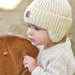 Baby Beanie Fleece Lined Toddler Winter Hat With Ear Flaps Little Girls Boys Warm Hats Cute Beanies For Kids