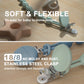 Cuddle Campus Pacifier Clip,Pack Of 5 Pacifier Holder Clip With One Piece Design,Soft Flexible Silicone Baby Pacifier Holder Wit