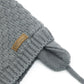 Duoyeree Kids Baby Hat Soft Warm Cable Knit Beanie Toddler Girl Fall Winter Hats(Dark Grey,0-6 Months)