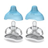 Kiinde Twist Active Latch Nipples for Breast Milk or Formula Feeding - Medium Flow (2 Pack)