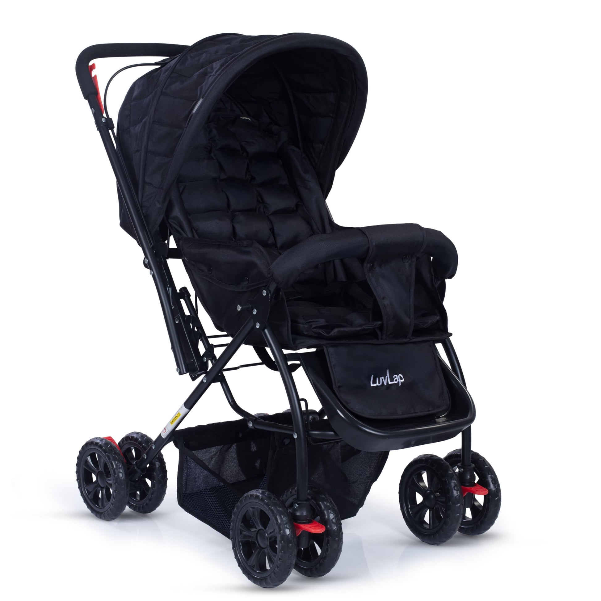 Luvlap Starshine Baby Stroller/Pram For 0 To 3 Years, New Born/Toddler/Kid, Lightweight, Adjustable Backrest, 360 Swivel Wheel, 