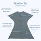 SleepingBaby Zipadee-Zip Transitional Swaddle Sack, 4-8 Month - Roomy Zipper Swaddle for Easy Diaper Changes and Proper Hip Deve