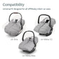 Uppababy Cozyganoosh For Aria And Mesa Infant Car Seat Carriers/Easily Attaches To Aria, Mesa, Mesa V2, Mesa Max/Ultra-Plush, We