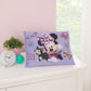 Disney Minnie Mouse I Am Awesome Lavender And Pink, Figaro Plush Decorative Throw Pillow