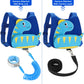 Accmor Toddler Harness With Leash, Cute Dinosaur Kids Harness + Anti Lost Wrist Link, Mini Child Harness Leash Wristband Strap B