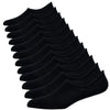 Jormatt 6 Pairs UnisexAdults No Show Low Cut Sneaker Socks NonSlip Athletic Socks Comfort 100% Cotton Invisible Casual Socks F