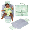 Babbleroo Baby Changing Pad - Comfortable Portable Changing Pad, Compact, Fits In Any Diaper Bag - Lightweight And Soft With Cut