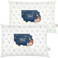 Keababies 2-Pack Toddler Pillow 13X18 - Soft Organic Cotton Kids Travel Bed Pillows For Sleeping, School, Nap, Machine Washable,