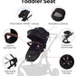 Momcozy Changego Baby Stroller Second Seat Only | Extra Seat Attachment For Changego Stroller | Adjustable Reclining Seat, Exten