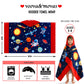 VOOVA & MOVAS Kids Hooded Towels Age 3-10, 30X50,Soft | Thick | Absorbent Cotton Beach, Bath, Pool Towel | Wrap, Oversized for