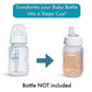 Sippy Spout Nipples For Philips Avent Anti-Colic Baby Bottles And Mam Baby Bottles| 4-Count | Soft Spout | Food Grade Silicone |
