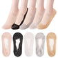 Myynti Women Lace Invisible No Show UltraLow Cut Boat NonSlip Liners Socks With Silicone Strips Free Size Multicolor 3 Pair