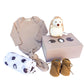 Moya Baby Gift Box - Newborn Keepsake Box For Boy And Girl, Baby Clothes, Knotted Gown And Swaddle Blanket, Baby Shower Gifts Se