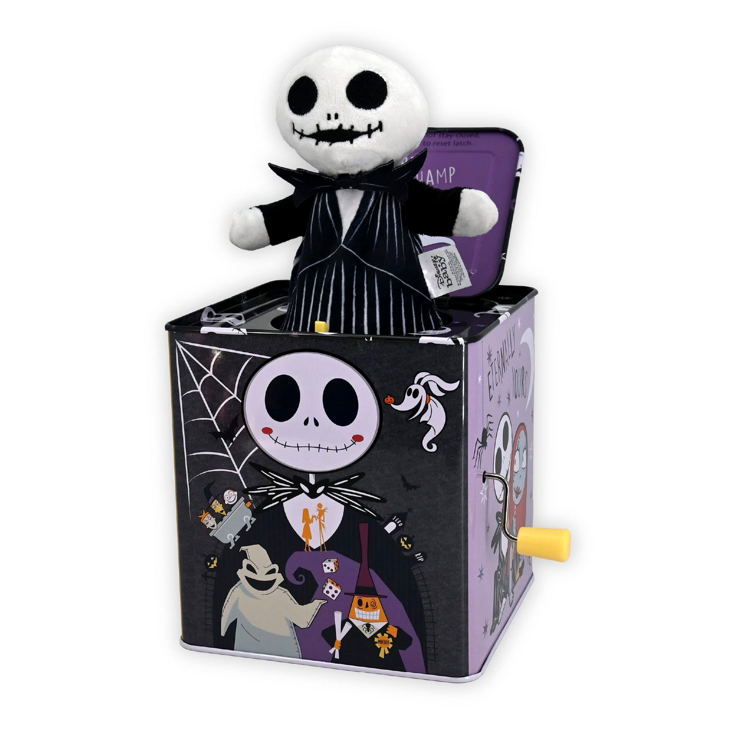 KIDS PREFERRED Disney Baby The Nightmare Before Christmas Jack Skellington Classic Jack in The Box Musical Toys for Babies and T