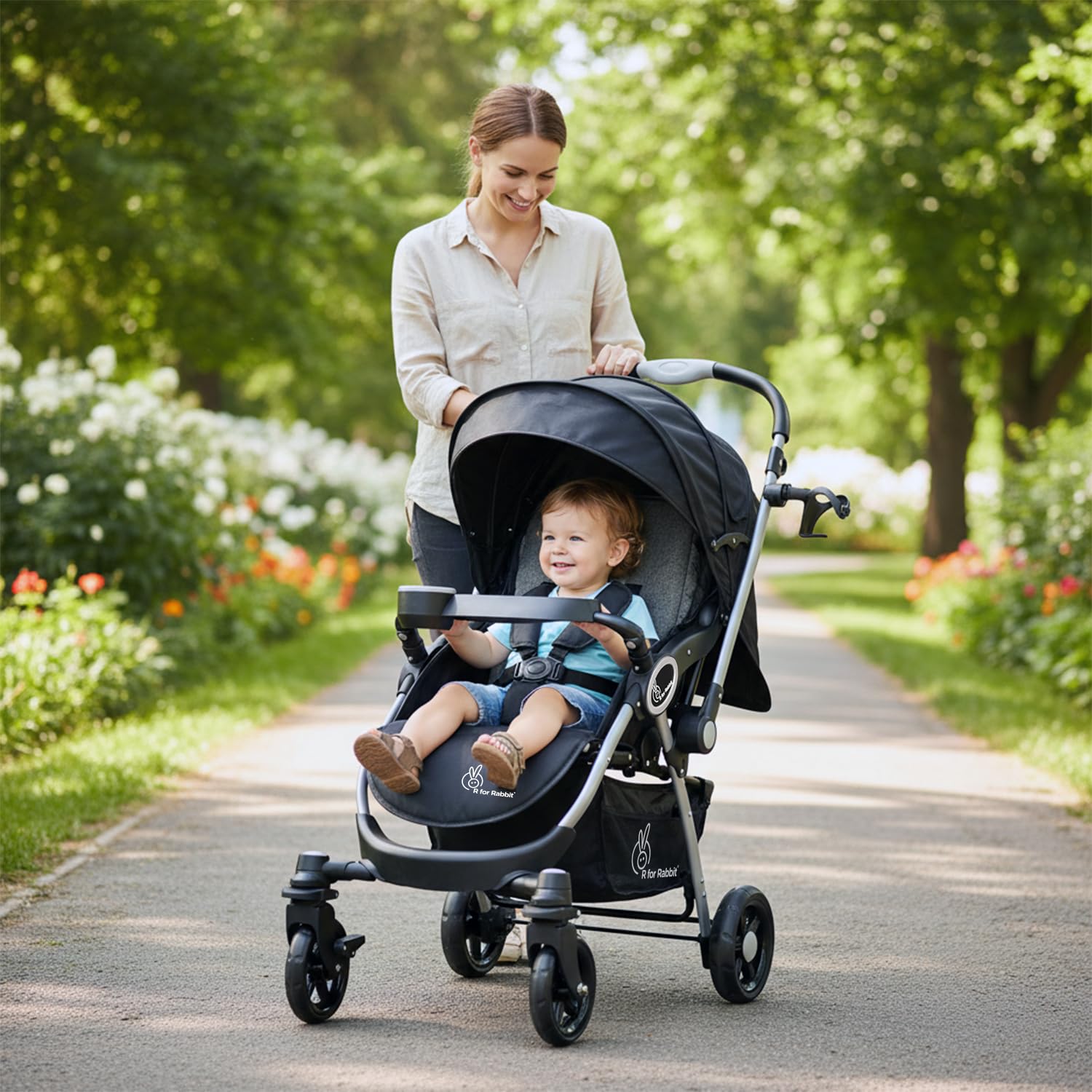 R For Rabbit Chocolate Ride Stylish Baby Stroller And Pram For Baby, Kids, Infants, Newborn, Boys & Girls Of 6 Months To 3 Years