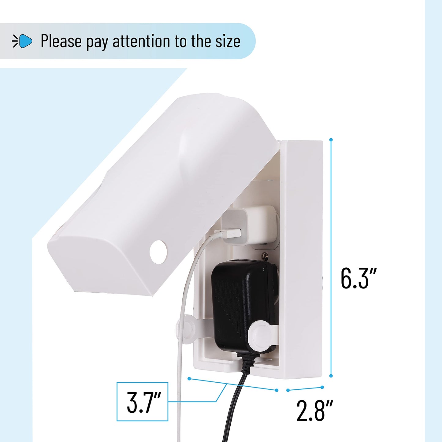 Bates - Baby Safety Outlet Cover Box, Outlet Covers Baby Proofing, Plug Covers For Electrical Outlets, Baby Proof Outlet Covers,