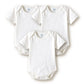 Amazon Brand Symbol Unisex 100% Cotton Half Sleeve Regular Fit Bodysuit (Pack Of 3) (SkBbsSs262001 (018 M)_Wswsws_1218 M)