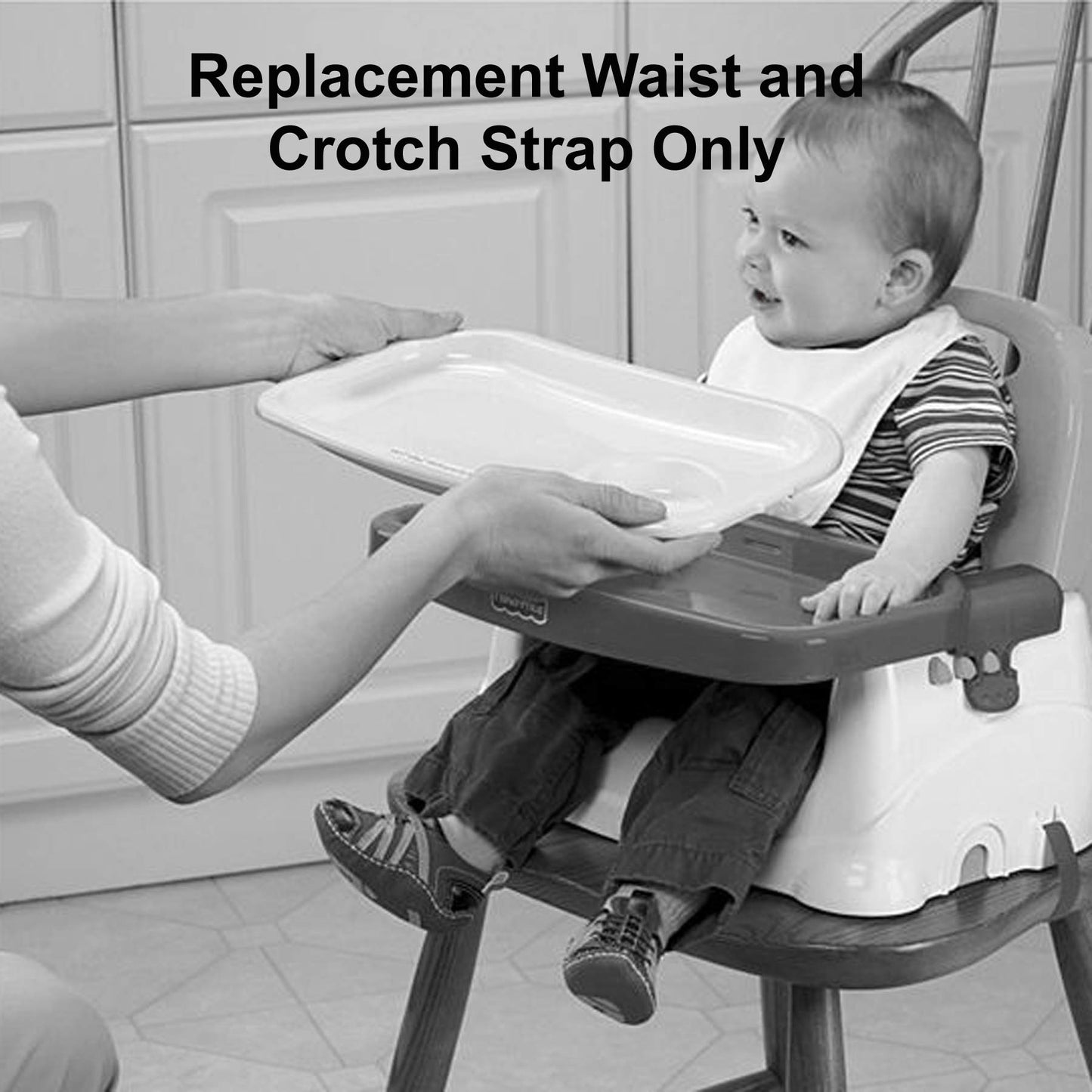 Replacement Strap For Booster Seat - Fisher-Price Healthy Care Booster Seat B7275 - Includes 1 Blue Waist And Crotch Strap