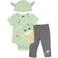 Star Wars The Mandalorian Baby Yoda Baby Boys 8 Piece Layette Set 12 Months