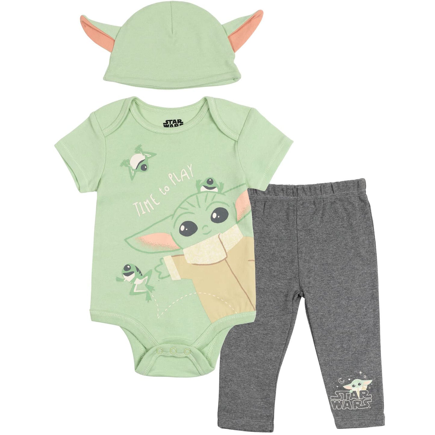 Star Wars The Mandalorian Baby Yoda Baby Boys 8 Piece Layette Set 12 Months