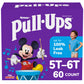 Pull-Ups Boys' Potty Training Pants, Size 5T-6T Training Underwear (46+ Lbs), 60 Count