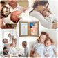 Yakucho Baptism Gifts For Boys - Baby Boy Baptism Gifts, Baby Picture Frame For Baby'S Baptism Or Christening, Blessing Card In