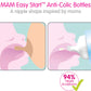 Mam Easy Start Anti-Colic Bottle, 9 Ounce (1-Count), Baby Essentials, Medium Flow Bottles With Silicone Nipple, Unisex Baby Bott