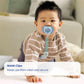 Mam Pacifier Clips For Baby Girls With Fasteners And Flexible Rings, Designs May Vary, 2 Count