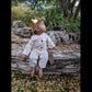 Shalofer Baby Boys Girls Where The Wild Things Are Romper Infant First Birthday Outfit (Beige,12-18 Months)