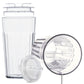 Reflo Smart Cup (Clear 4-Pack) Open Training Cup, Toddler Cup, No Suction 6Oz, 360 Control-Flow, Usa Made Premium High-Impact Pl