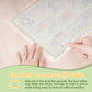 Nibaby Educational Disposable Placemats For Baby & Toddlers 40 Pack, Stick-On Baby Placemat For Restaurants 40Pcs, Disposable To