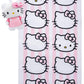 Jay Franco Hello Kitty Bath Towel & Bath Buddy Set - Bathtub Accessories - Includes 25 X 50 Inch Microfiber Towel 10 Inch And Wh