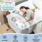 Baby Lounger, Infant Nest Cover, Newborn Lounger Cover Co Sleeper For Baby 0-24 Months, 100% Cotton Breathable Cosleeper For Bab