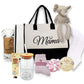 New Mom Gift Basket Care Package | Baby Shower Gift Set for Mom & Baby w/Newborn Essentials | After Labor Hospital Gift Bundle f