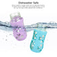 Morlike Silicone Baby Bottle Holder Sleeves Fit For Philips Avent Natural Glass Baby Bottles 8Oz, 100% Silicone Baby Bottle Cove
